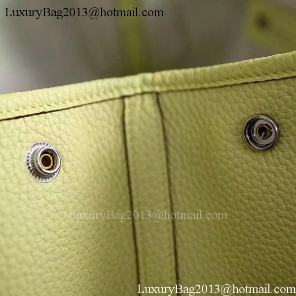 Hermes Garden Party 36cm 30cm Tote Bag Original Leather Light Yellow Hermes Garden Party 36cm 30cm Tote Bag Original Leather Light Yellow