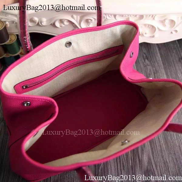 Hermes Garden Party 36cm 30cm Tote Bag Original Leather Rose Hermes Garden Party 36cm 30cm Tote Bag Original Leather Rose