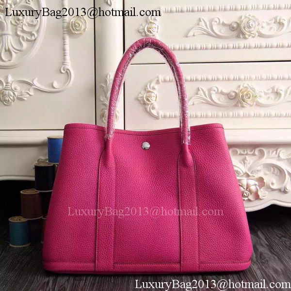 Hermes Garden Party 36cm 30cm Tote Bag Original Leather Rose Hermes Garden Party 36cm 30cm Tote Bag Original Leather Rose