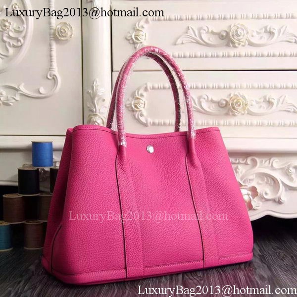 Hermes Garden Party 36cm 30cm Tote Bag Original Leather Rose Hermes Garden Party 36cm 30cm Tote Bag Original Leather Rose