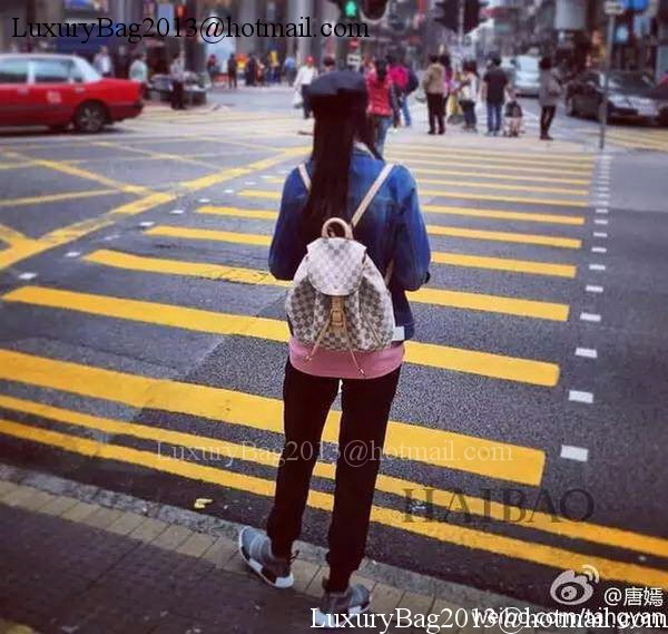 Louis Vuitton Damier Azur Canvas SPERONE Backpack N41578 Louis Vuitton Damier Azur Canvas SPERONE Backpack N41578