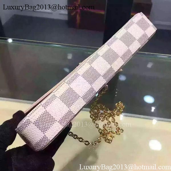 Louis Vuitton Damier Azur Canvas FELICIE CHAIN WALLET N61276 Louis Vuitton Damier Azur Canvas FELICIE CHAIN WALLET N61276