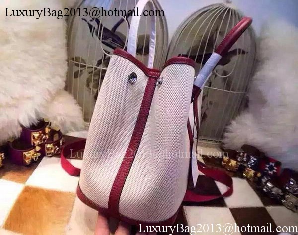 Hermes Garden Party 36cm Tote Bags Canvas HGP1927 Burgundy Hermes Garden Party 36cm Tote Bags Canvas HGP1927 Burgundy
