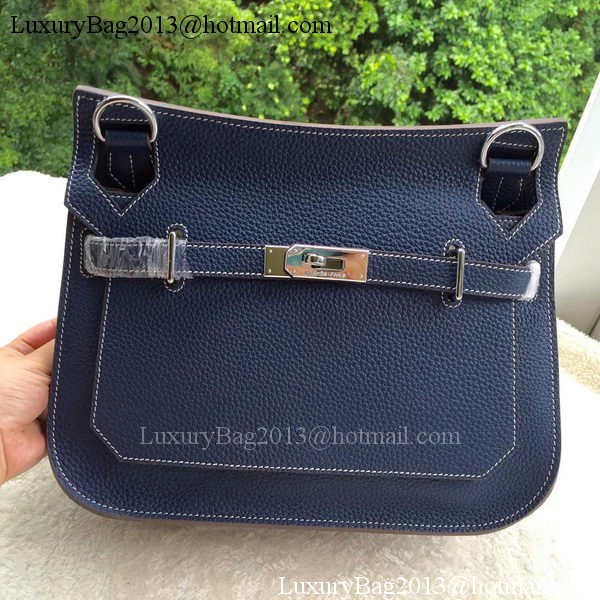 Hermes Jypsiere 31CM Shoulder Bag Calfskin Leather H0880 Royal Hermes Jypsiere 31CM Shoulder Bag Calfskin Leather H0880 Royal