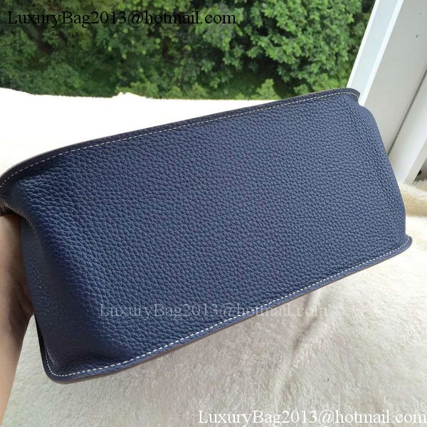 Hermes Jypsiere 31CM Shoulder Bag Calfskin Leather H0880 Royal Hermes Jypsiere 31CM Shoulder Bag Calfskin Leather H0880 Royal