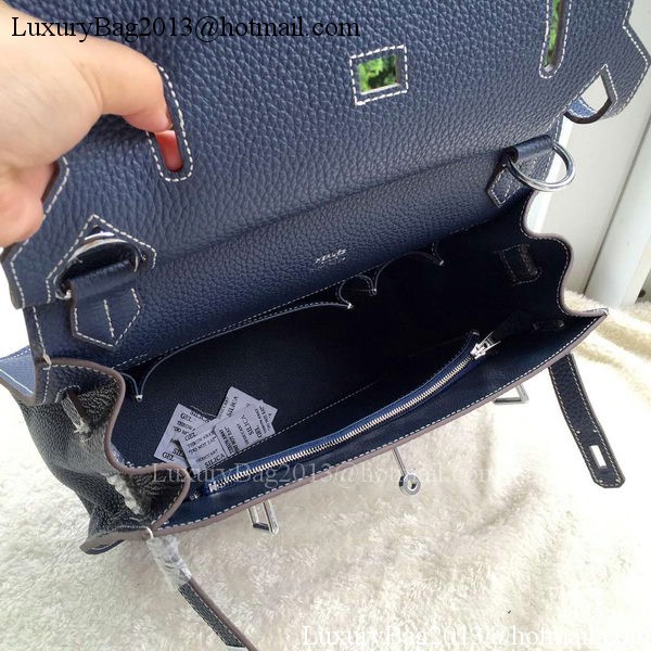 Hermes Jypsiere 31CM Shoulder Bag Calfskin Leather H0880 Royal Hermes Jypsiere 31CM Shoulder Bag Calfskin Leather H0880 Royal