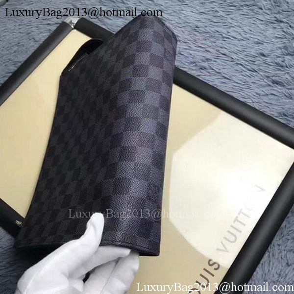 Louis Vuitton Damier Graphite Canvas TOILETRY POUCH 26 N47542 Louis Vuitton Damier Graphite Canvas TOILETRY POUCH 26 N47542