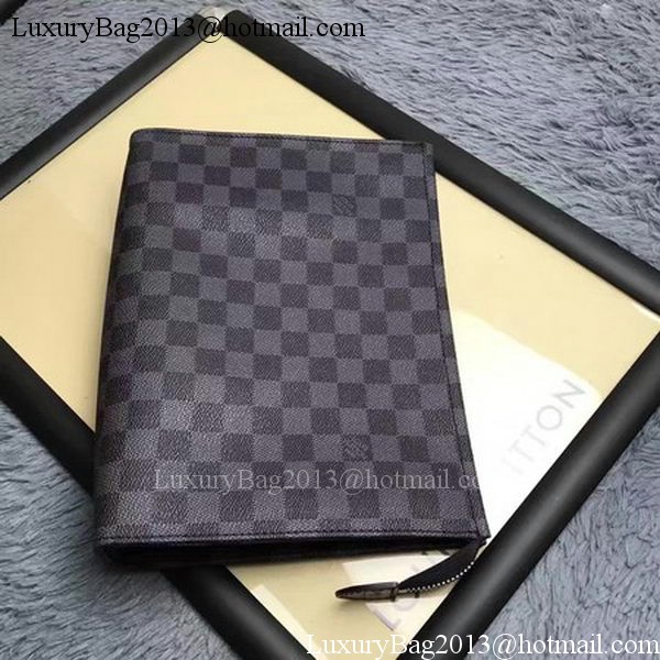 Louis Vuitton Damier Graphite Canvas TOILETRY POUCH 26 N47542 Louis Vuitton Damier Graphite Canvas TOILETRY POUCH 26 N47542