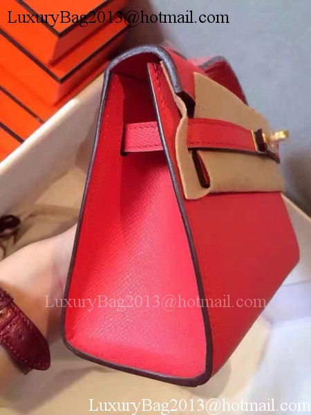 Hermes Kelly 22cm Tote Bag Original Leather KL22 Red Hermes Kelly 22cm Tote Bag Original Leather KL22 Red