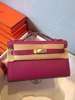 Hermes Kelly 22cm Tote Bag Original Leather KL22 Rose Hermes Kelly 22cm Tote Bag Original Leather KL22 Rose