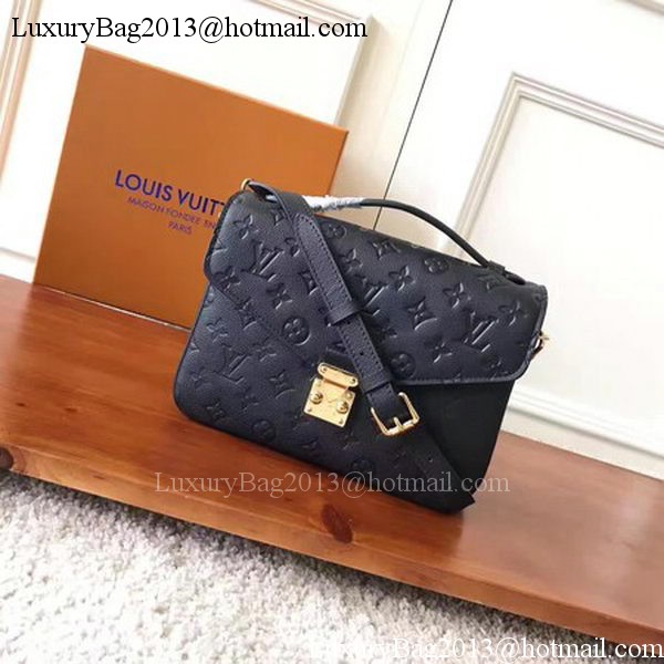 Louis Vuitton Monogram Empreinte POCHETTE METIS M41488 Black Louis Vuitton Monogram Empreinte POCHETTE METIS M41488 Black
