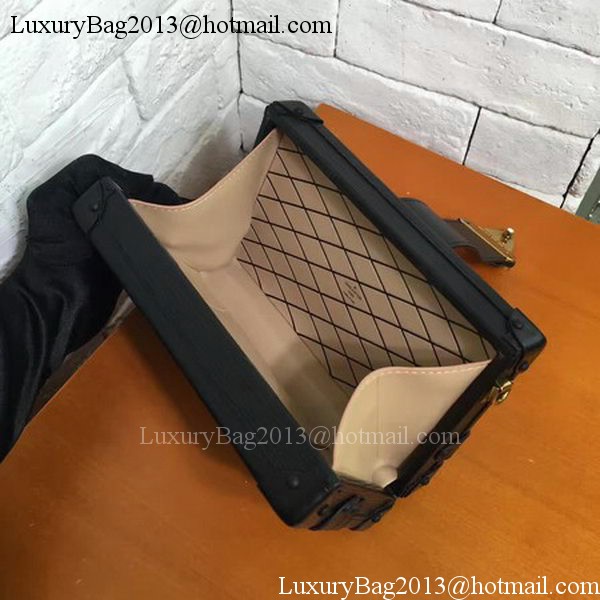 Louis Vuitton Epi Leather PETITE MALLE M54650 Black Louis Vuitton Epi Leather PETITE MALLE M54650 Black