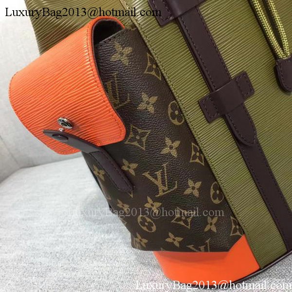 Louis Vuitton Epi Leather CHRISTOPHER PM Bag M58868 Khaki Louis Vuitton Epi Leather CHRISTOPHER PM Bag M58868 Khaki
