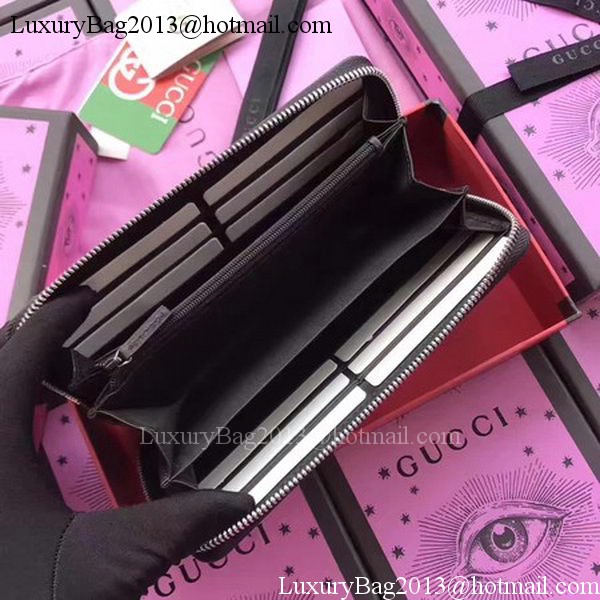 Gucci Bee Print GG Supreme Zip Around Wallet 451273 BEE Gucci Bee Print GG Supreme Zip Around Wallet 451273 BEE