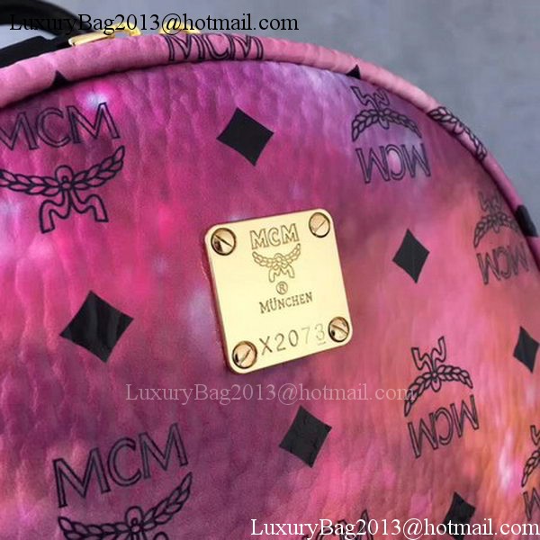 MCM Medium Top Studs Backpack MCM0039 Purple MCM Medium Top Studs Backpack MCM0039 Purple
