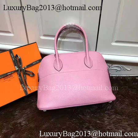 Hermes Bolide 31CM Calfskin Leather Tote Bag B3302 Pink Hermes Bolide 31CM Calfskin Leather Tote Bag B3302 Pink