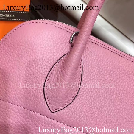 Hermes Bolide 31CM Calfskin Leather Tote Bag B3302 Pink Hermes Bolide 31CM Calfskin Leather Tote Bag B3302 Pink