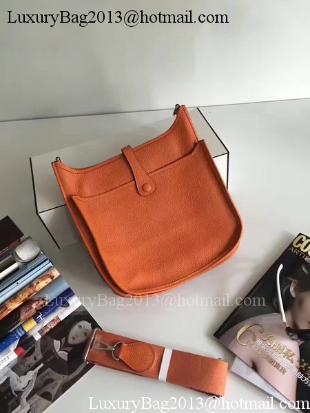 Hermes Evelyne 30cm Messenger Bag E3301 Orange Hermes Evelyne 30cm Messenger Bag E3301 Orange