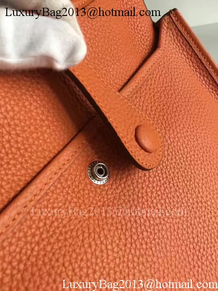 Hermes Evelyne 30cm Messenger Bag E3301 Orange Hermes Evelyne 30cm Messenger Bag E3301 Orange