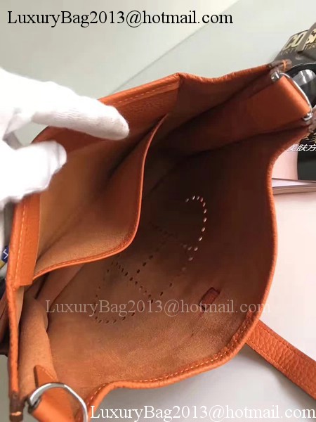 Hermes Evelyne 30cm Messenger Bag E3301 Orange Hermes Evelyne 30cm Messenger Bag E3301 Orange