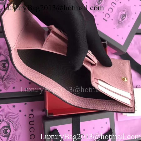 Gucci Calfskin Leather Padlock Wallet 453155 Pink Gucci Calfskin Leather Padlock Wallet 453155 Pink