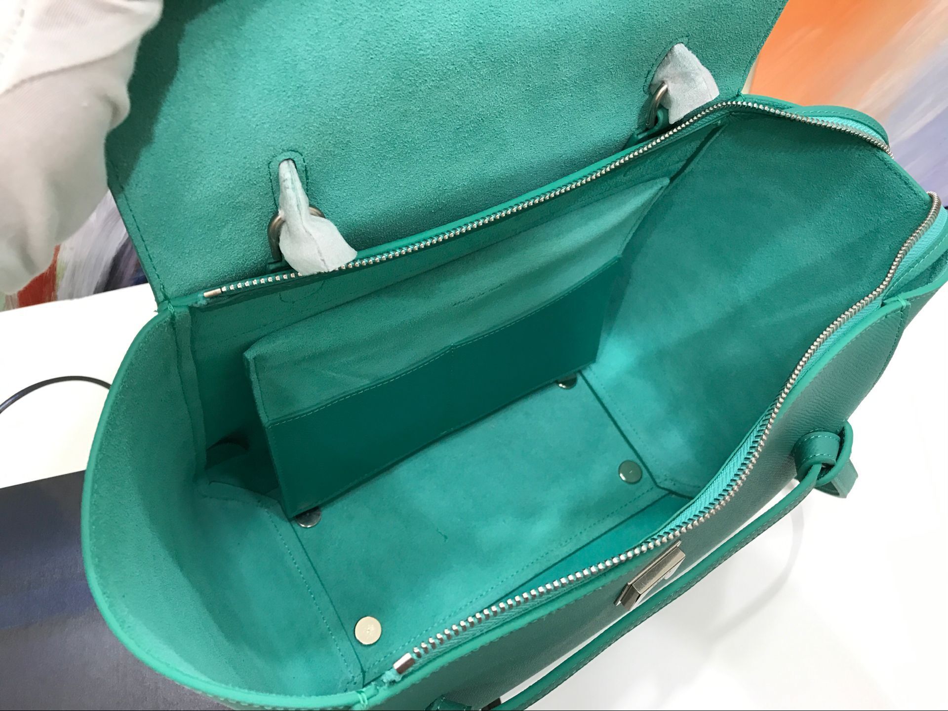 Celine Belt Bag Original Leather C98312 Green Celine Belt Bag Original Leather C98312 Green