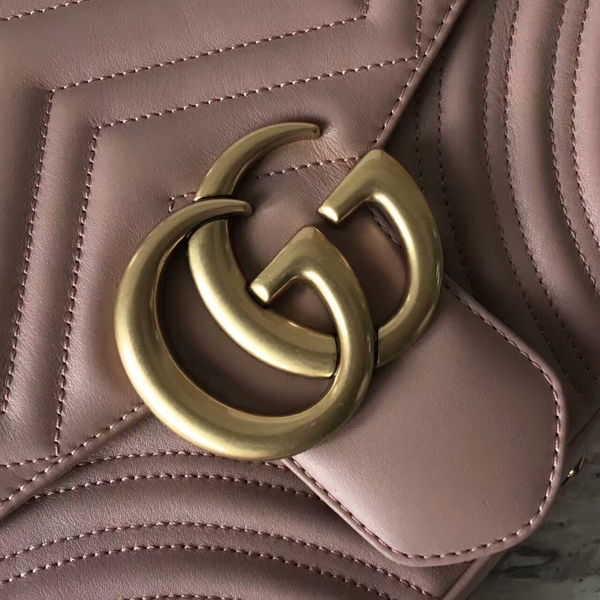 Gucci GG Marmont Velvet Shoulder Bag 443496A Light Pink Gucci GG Marmont Velvet Shoulder Bag 443496A Light Pink