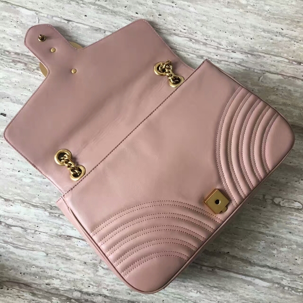 Gucci GG Marmont Velvet Shoulder Bag 443496A Light Pink Gucci GG Marmont Velvet Shoulder Bag 443496A Light Pink