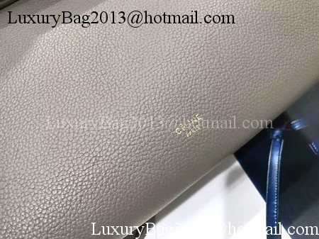 Celine Belt Bag Original Litchi Leather C3349 Grey Celine Belt Bag Original Litchi Leather C3349 Grey