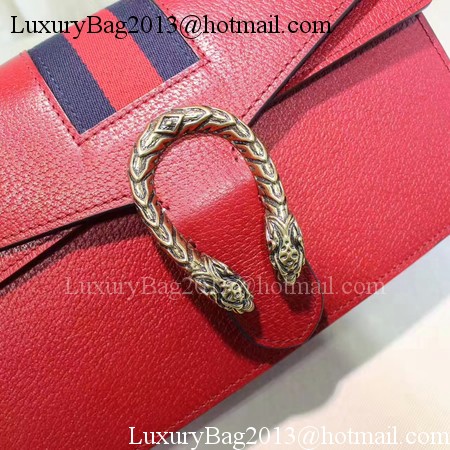 Gucci Dionysus Leather Shoulder Bag 400249 Red Gucci Dionysus Leather Shoulder Bag 400249 Red