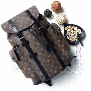 Louis Vuitton Monogram Macassar Canvas CHRISTOPHER PM M43735 Louis Vuitton Monogram Macassar Canvas CHRISTOPHER PM M43735