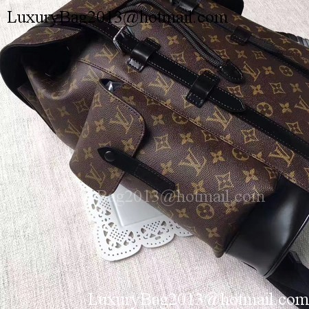 Louis Vuitton Monogram Macassar Canvas CHRISTOPHER PM M43735 Louis Vuitton Monogram Macassar Canvas CHRISTOPHER PM M43735