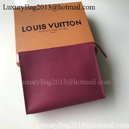 Louis Vuitton Epi Leather TOILETRY POUCH 26 M67184 Rose Louis Vuitton Epi Leather TOILETRY POUCH 26 M67184 Rose