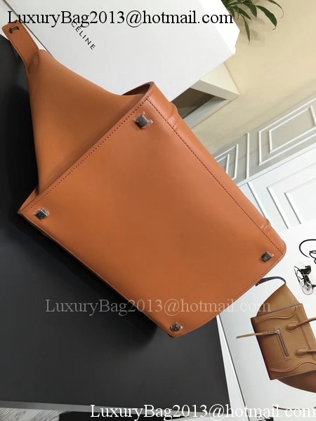 Celine Luggage Phantom Tote Bag Smooth Leather CT3372 Brown Celine Luggage Phantom Tote Bag Smooth Leather CT3372 Brown