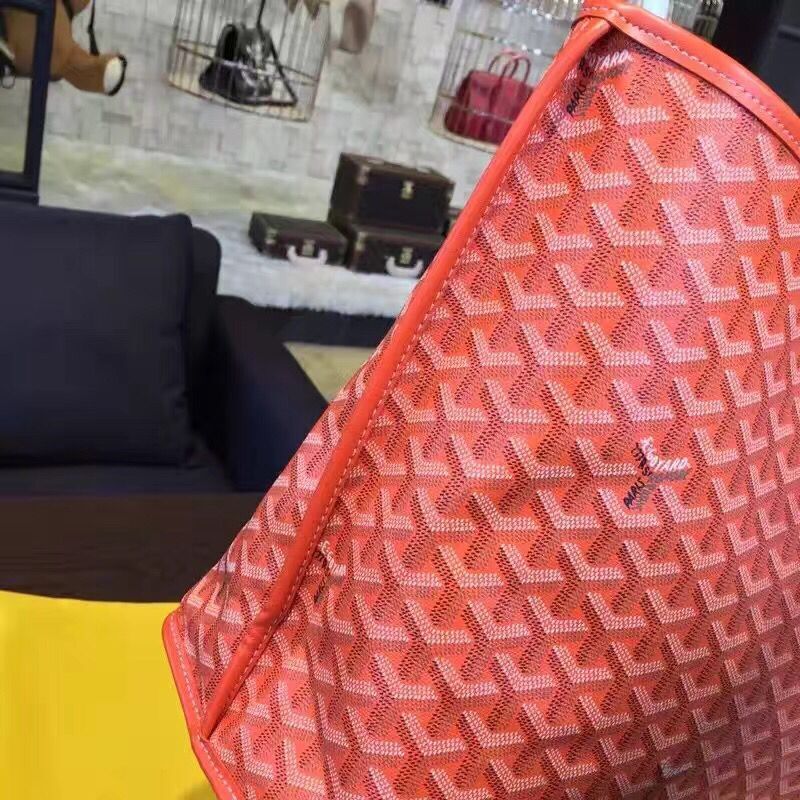 Goyard Y Doodling Calfskin Leather Tote Bag 7901 Red Goyard Y Doodling Calfskin Leather Tote Bag 7901 Red