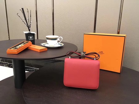 Hermes Constance Bag Original Calfskin Leather H9910 Red Hermes Constance Bag Original Calfskin Leather H9910 Red