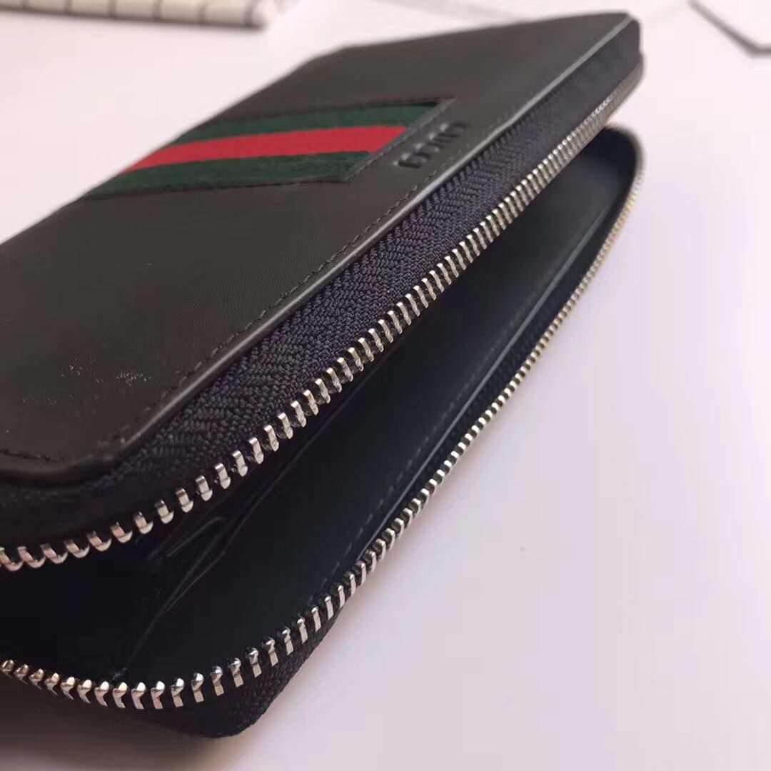 Gucci Calfskin Leather Wallet 476012 Black Gucci Calfskin Leather Wallet 476012 Black