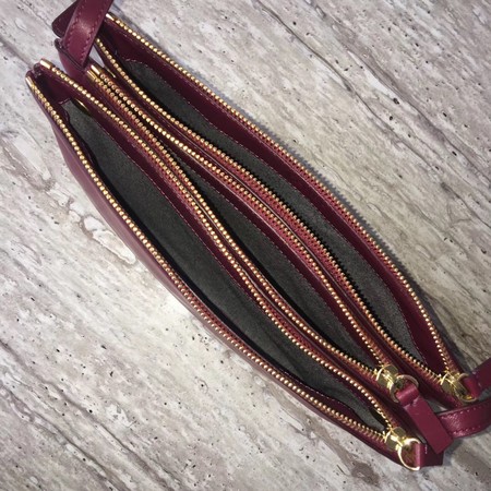 Celine Trio Crossbody Messenger Bag C55421 Wine Celine Trio Crossbody Messenger Bag C55421 Wine