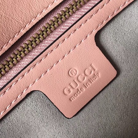 Gucci Now GG Marmont Matelasse Shoulder Bag 443496 Pink