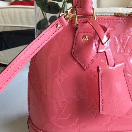 Louis Vuitton Monogram Vernis Alma BB M91606 Pink Louis Vuitton Monogram Vernis Alma BB M91606 Pink