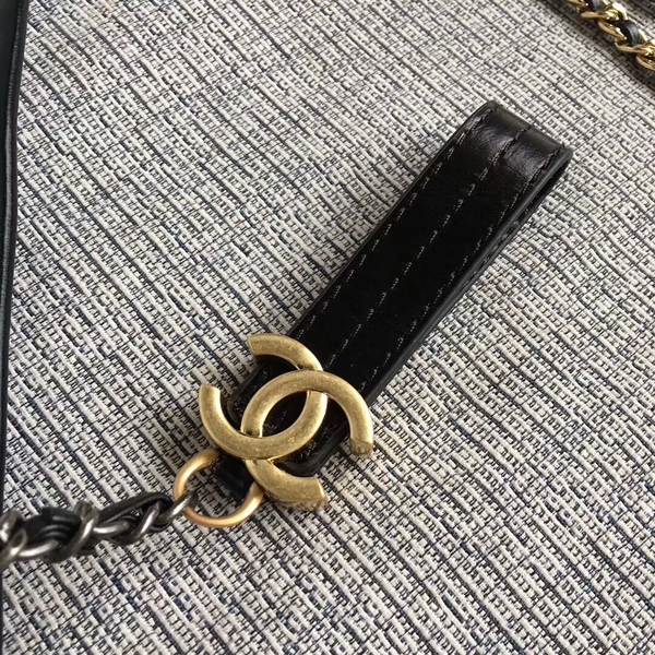 Chanel Gabrielle Shoulder Bag Original Calfskin Leather A93842 Black&White Chanel Gabrielle Shoulder Bag Original Calfskin Leather A93842 Black&White