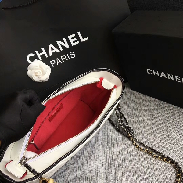 Chanel Gabrielle Shoulder Bag Original Calfskin Leather A93842 Black&White Chanel Gabrielle Shoulder Bag Original Calfskin Leather A93842 Black&White