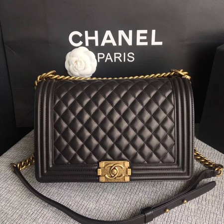 Boy Chanel Flap Bags Original Sheepskin Leather A67088 Black Boy Chanel Flap Bags Original Sheepskin Leather A67088 Black