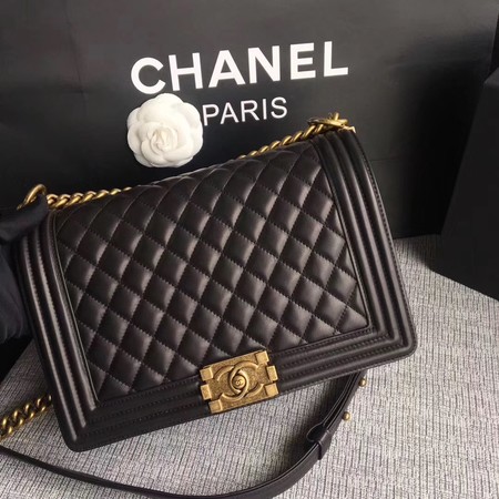Boy Chanel Flap Bags Original Sheepskin Leather A67088 Black Boy Chanel Flap Bags Original Sheepskin Leather A67088 Black