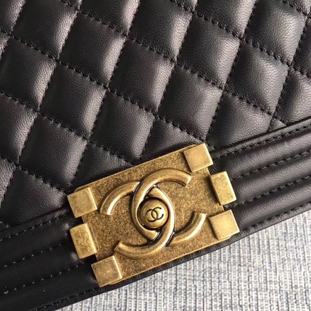 Boy Chanel Flap Bags Original Sheepskin Leather A67088 Black Boy Chanel Flap Bags Original Sheepskin Leather A67088 Black