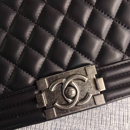Boy Chanel Flap Bags Original Sheepskin Leather A67088 Black Boy Chanel Flap Bags Original Sheepskin Leather A67088 Black