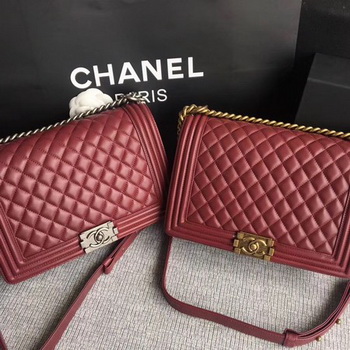 Boy Chanel Flap Bags Original Sheepskin Leather A67088 Wine Boy Chanel Flap Bags Original Sheepskin Leather A67088 Wine
