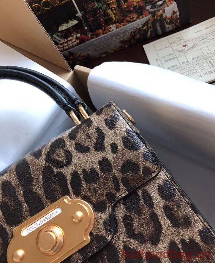 Dolce & Gabbana SICILY Chrysanthemum Calfskin Tote Bags 5588-3 black Dolce & Gabbana SICILY Chrysanthemum Calfskin Tote Bags 5588-3 black