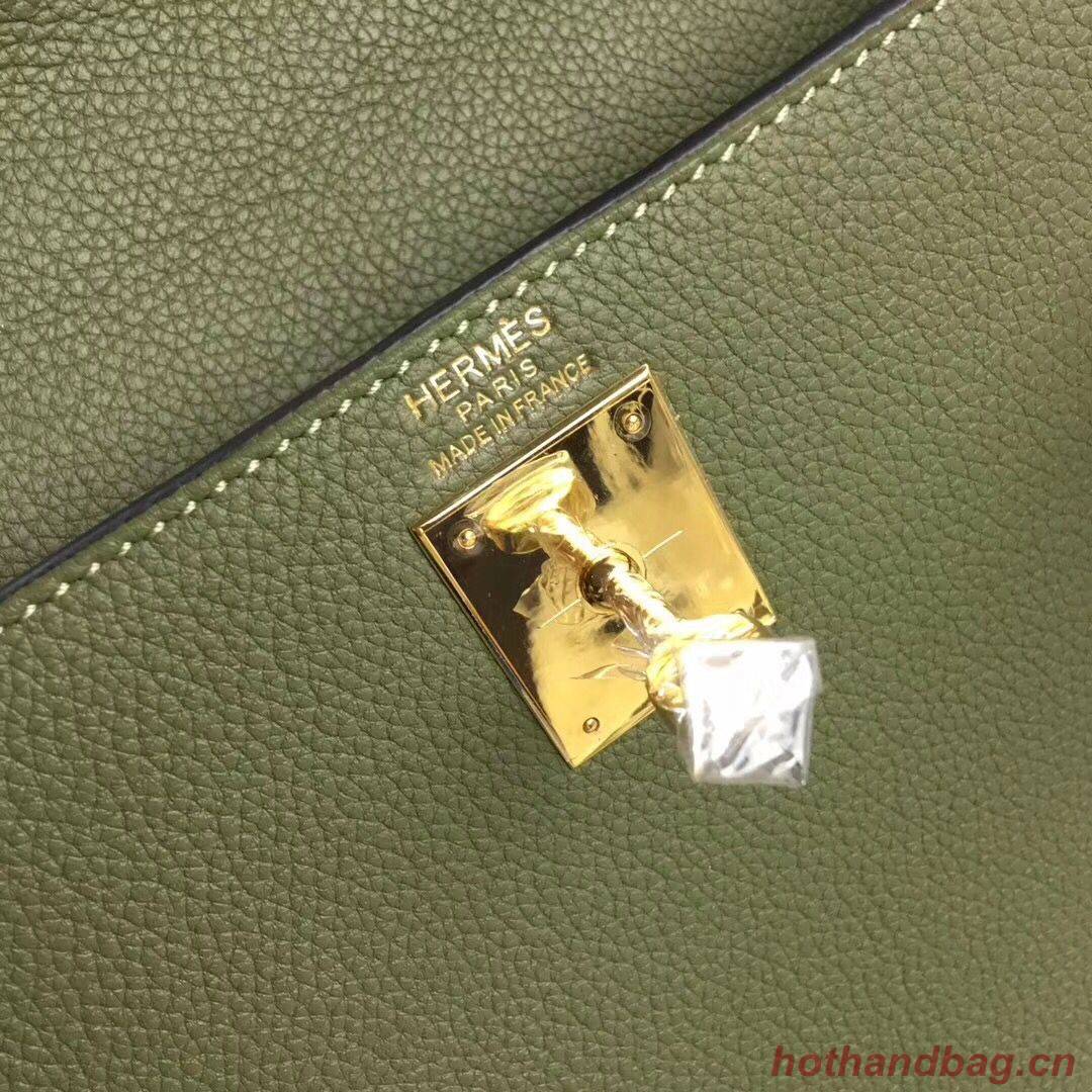 Hermes Birkin Tote Bag Original Togo Leather BK35 Deark Green Hermes Birkin Tote Bag Original Togo Leather BK35 Deark Green