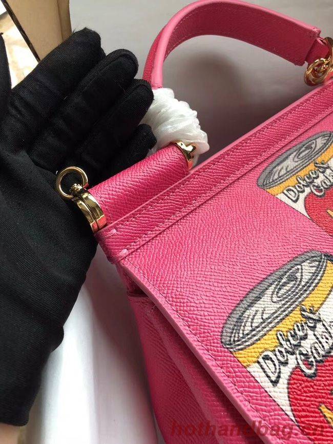 Dolce & Gabbana SICILY Bag Calfskin Leather 4136-11 Dolce & Gabbana SICILY Bag Calfskin Leather 4136-11